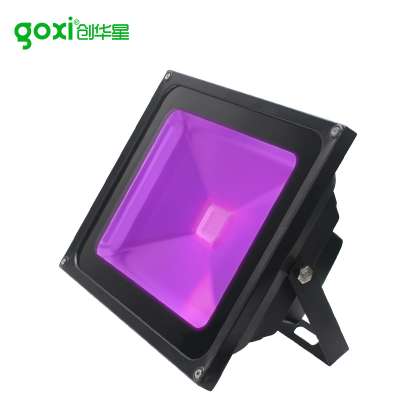 UVLight 10W 20W 30W 50W UltraViolet 395-400nm Wavelegth  IP65 Waterproof LED Flood Fluorescent Black Light for Party